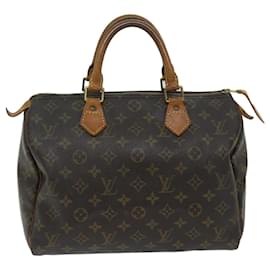 Louis Vuitton-Louis Vuitton Monogram Speedy 30 Hand Bag M41526 LV Auth yk10776-Monogram