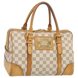 Louis Vuitton-LOUIS VUITTON Damier Azur Berkeley Handtasche N.52001 LV Auth 67310-Andere