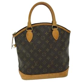 Louis Vuitton-LOUIS VUITTON Monogram Lockit Hand Bag M40102 LV Auth ar11482b-Monogram