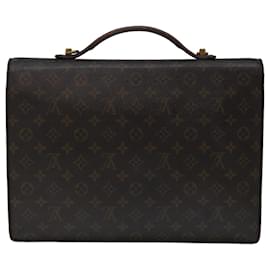 Louis Vuitton-LOUIS VUITTON Monogram Porte Documents Bandouliere Bag M53338 LV Auth 67020-Monogram