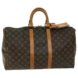 Louis Vuitton-Louis Vuitton-Monogramm Keepall 45 Boston Bag M.41428 LV Auth ki4095-Monogramm