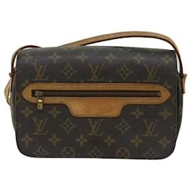 Louis Vuitton-Bolsa de ombro LOUIS VUITTON Monogram Saint Germain M51210 LV Auth ar11469b-Monograma