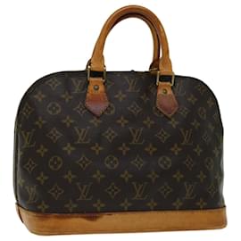 Louis Vuitton-Bolsa de mão M LOUIS VUITTON com monograma Alma M51130 Autenticação de LV 67055-Monograma