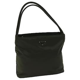 Prada-PRADA Shoulder Bag Nylon Khaki Auth yk10807-Khaki