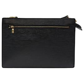 Louis Vuitton-LOUIS VUITTON Epi Angian Shoulder Bag 2Way Black M52112 LV Auth 67010-Black