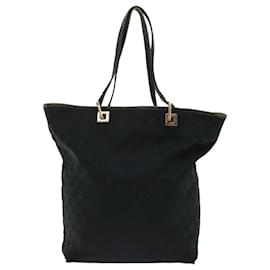Gucci-gucci sac cabas en toile GG noir 002 1098 1705 auth 67224-Noir