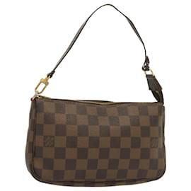 Louis Vuitton-LOUIS VUITTON Damier Ebene Pochette Accessoires Pouch N41206 LV Auth yk10947-Altro