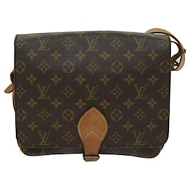 Louis Vuitton-LOUIS VUITTON Monogram Cartouchiere GM Shoulder Bag M51252 LV Auth 67592-Monogram