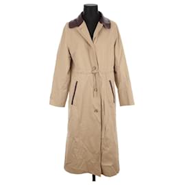 Rouje-Trench-coat en coton-Beige