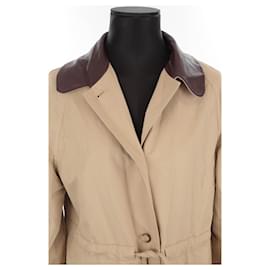 Rouje-Cotton trench coat-Beige