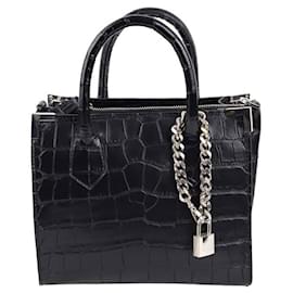 The Kooples-Leather Handbag-Black