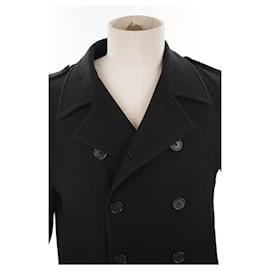 Dior-Manteau en laine-Noir