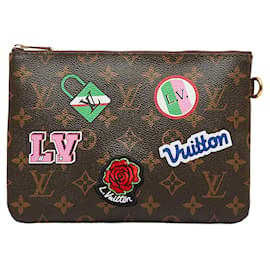 Louis Vuitton-LOUIS VUITTON Clutch bags-Brown