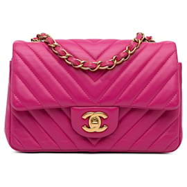 Chanel-CHANEL Handtaschen Petite Boite a Chapeau-Pink