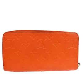 Louis Vuitton-Portafoglio Zippy Louis Vuitton-Arancione