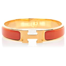 Hermès-HERMES Armbänder Zeitlos/klassisch-Orange
