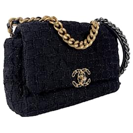 Chanel-Bolsos CHANEL hechos en bolso tote-Negro