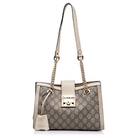Gucci-GUCCI Handbags Trendy CC Top Handle-Brown