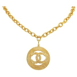 Chanel-CHANEL Collares Pochette Accesorio-Dorado