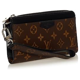 Louis Vuitton-Portafogli LOUIS VUITTON Classic CC Shopping-Marrone