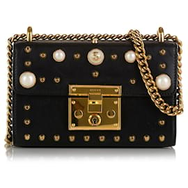 Gucci-GUCCI Handbags Wallet on Chain-Black