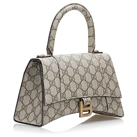 Gucci-GUCCI Handtaschen Classic CC Shopping-Braun
