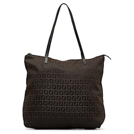 Fendi-FENDI Handbags Diana-Brown