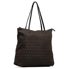 Fendi-FENDI Handbags Diana-Brown