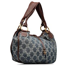 Céline-CELINE Handbags Pochette A4-Blue