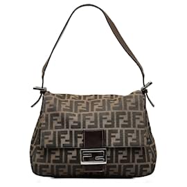 Fendi-FENDI Handbags Timeless/classique-Brown
