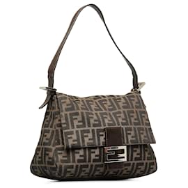 Fendi-FENDI Handbags Timeless/classique-Brown
