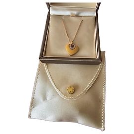 Collana Bulgari Cuore in oro rosa e diamanti D'oro