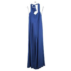 Claudie Pierlot Pantaloni a gamba larga blu Blu