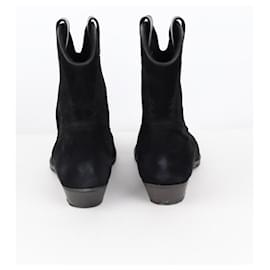 Bash-Suede boots-Black