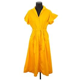 Tara Jarmon-Vestido amarillo-Amarillo