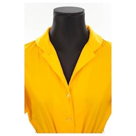 Tara Jarmon-Vestido amarillo-Amarillo