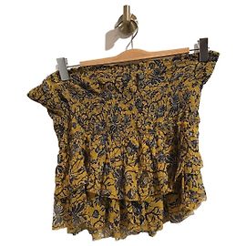 ISABEL MARANT Skirts T.International L Silk Yellow