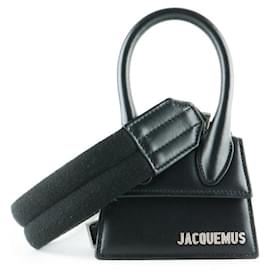 Jacquemus-JACQUEMUS Borse T.  Leather-Nero