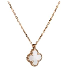 Van Cleef & Arpels-Van Cleef & Arpels Sweet Alhambra Necklace 750(YG) 3.1g VCARF69100-Other