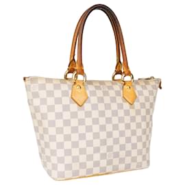 Louis Vuitton-Louis Vuitton Damier Azur Saleya Handbag-Beige