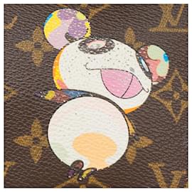 Louis Vuitton-Louis Vuitton Canvas Monogramm Murakami Panda Pochette Accessoires-Braun