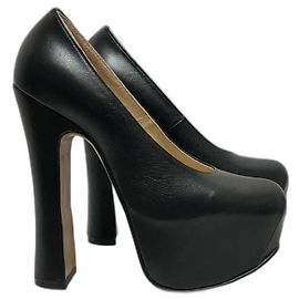Vivienne Westwood Elevated Ghillies Black