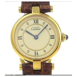 Cartier-Cartier Vendôme Uhr-Golden