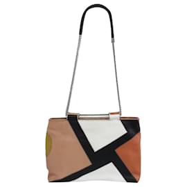 Autre Marque-Color Block Shoulder Bag-Multiple colors,Other