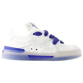 Dolce & Gabbana Baskets New Roma - Dolce&Gabbana - Cuir - Blanc Blanc