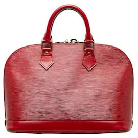 Louis Vuitton-Louis Vuitton Epi Alma PM  Leather Handbag M52147 in Fair condition-Other