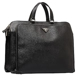 Prada-Saffiano Business Briefcase-Other