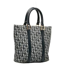 Dior-Oblique Canvas D-Ring Handbag-Other