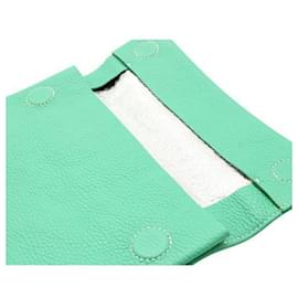 Autre Marque-Kleine grüne weiche Handtasche-Grün
