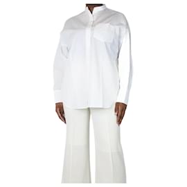 Autre Marque-Camisa branca com bolso - tamanho M-Branco